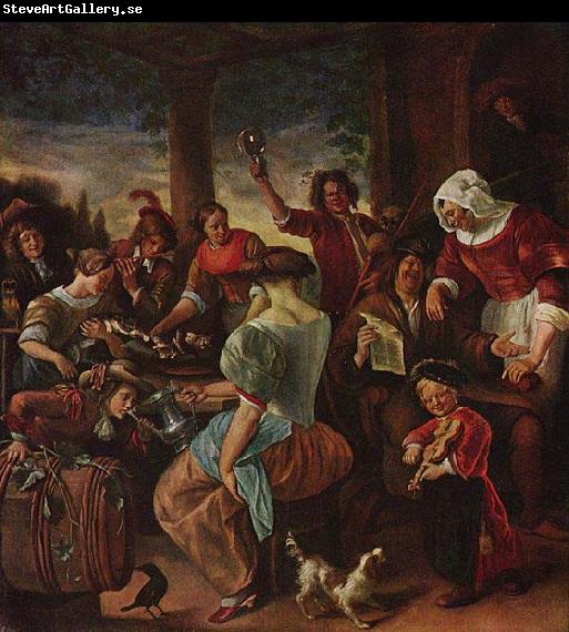 Jan Steen Katzenfamilie